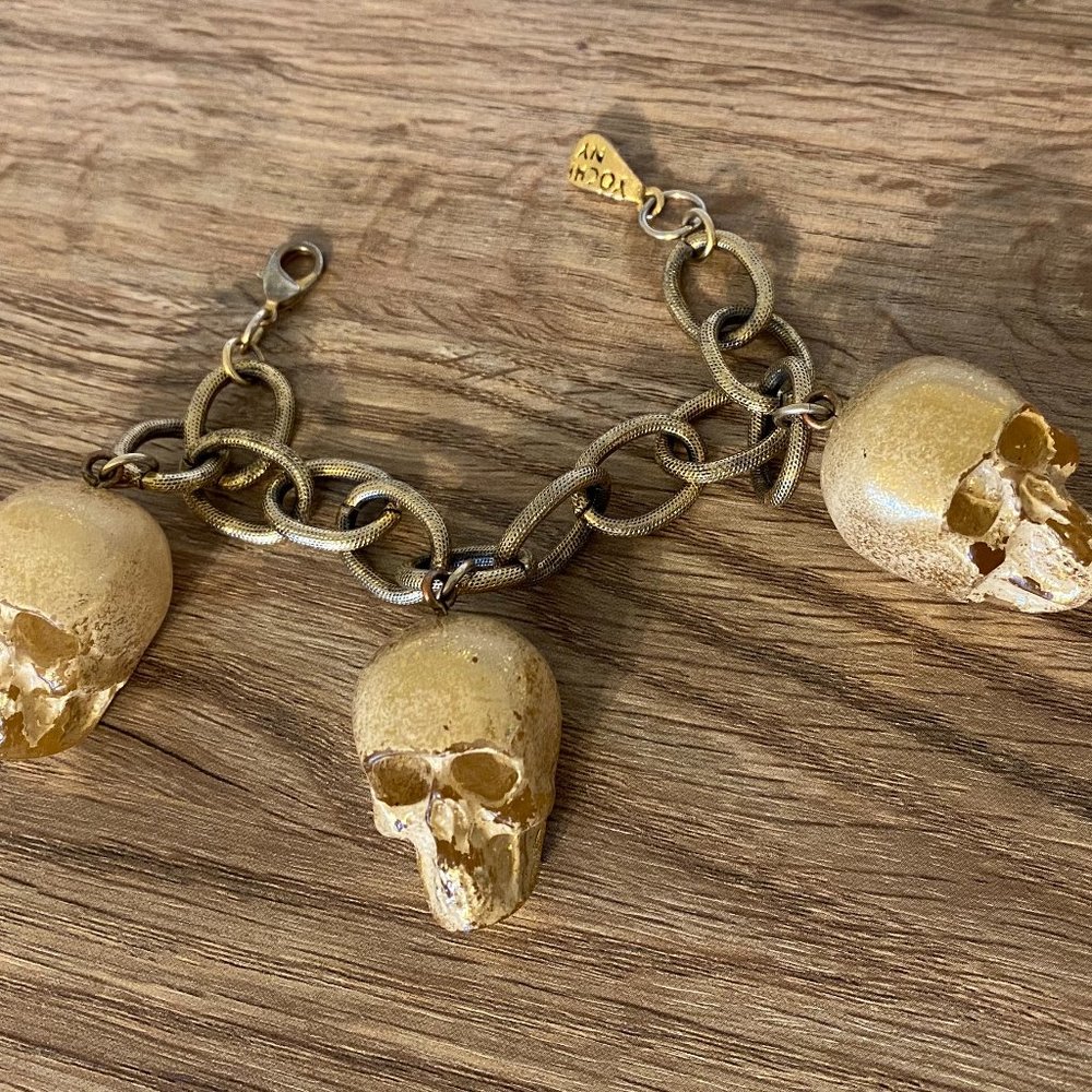 Yochi NY Skull Bracelet